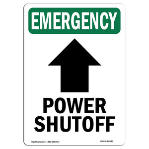 Power Shutoff [Up Arrow] With Symbol