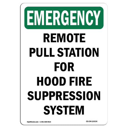 Remote Pull Station For Hood Fire Suppression