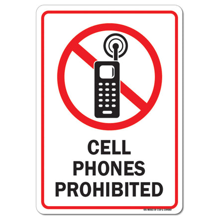 Cell Phones Prohibited