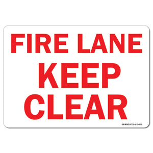 Fire Lane Keep Clear