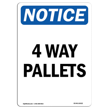 4 Way Pallets