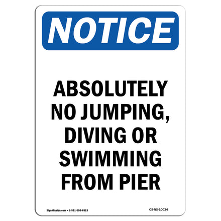 Absolutely No Jumping, Diving Or Swimming
