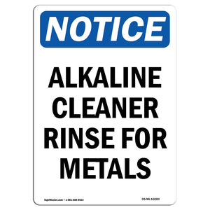 Alkaline Cleaner Rinse For Metals