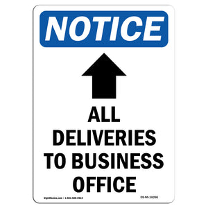 All Deliveries To Business Office