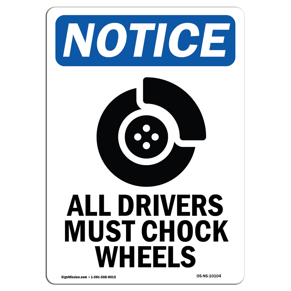 All Drivers Must Chock Wheels