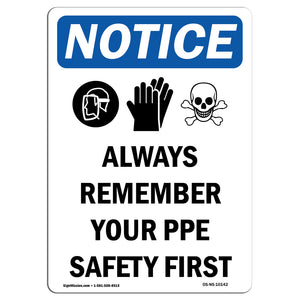 Always Remember Your PPE Safety First