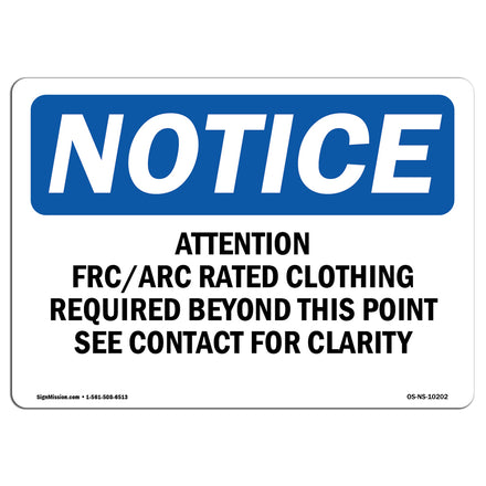 Attention Frc Arc Rated Clothing Required