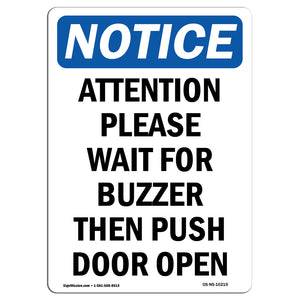 Attention Please Wait For Buzzer