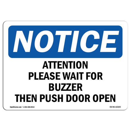 Attention Please Wait For Buzzer