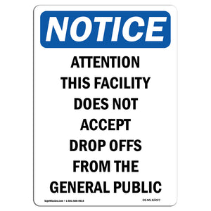 Attention This Facility Does Not Accept