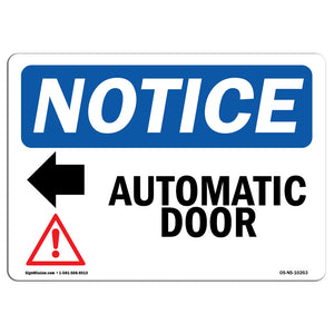 Automatic Door [Left Arrow]