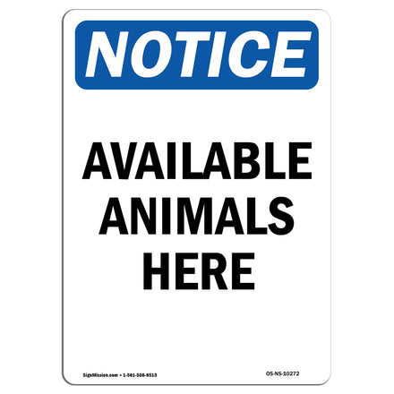 Available Animals Here