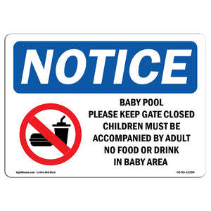 Baby Pool Please Keep Gate Closed