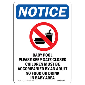 Baby Pool Please Keep Gate Closed