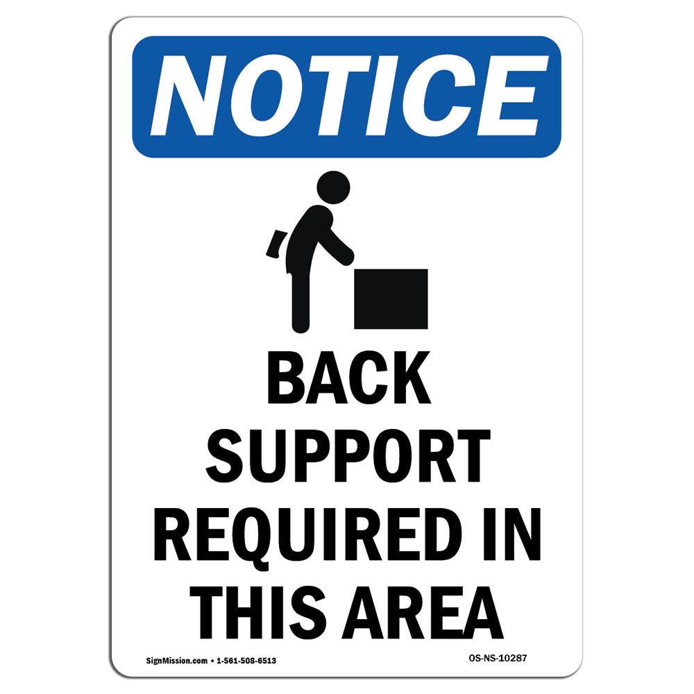 Back Support Required