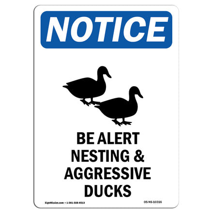 Be Alert Nesting And Aggressive Ducks