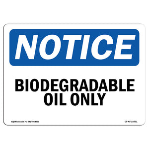 Biodegradable Oil Only