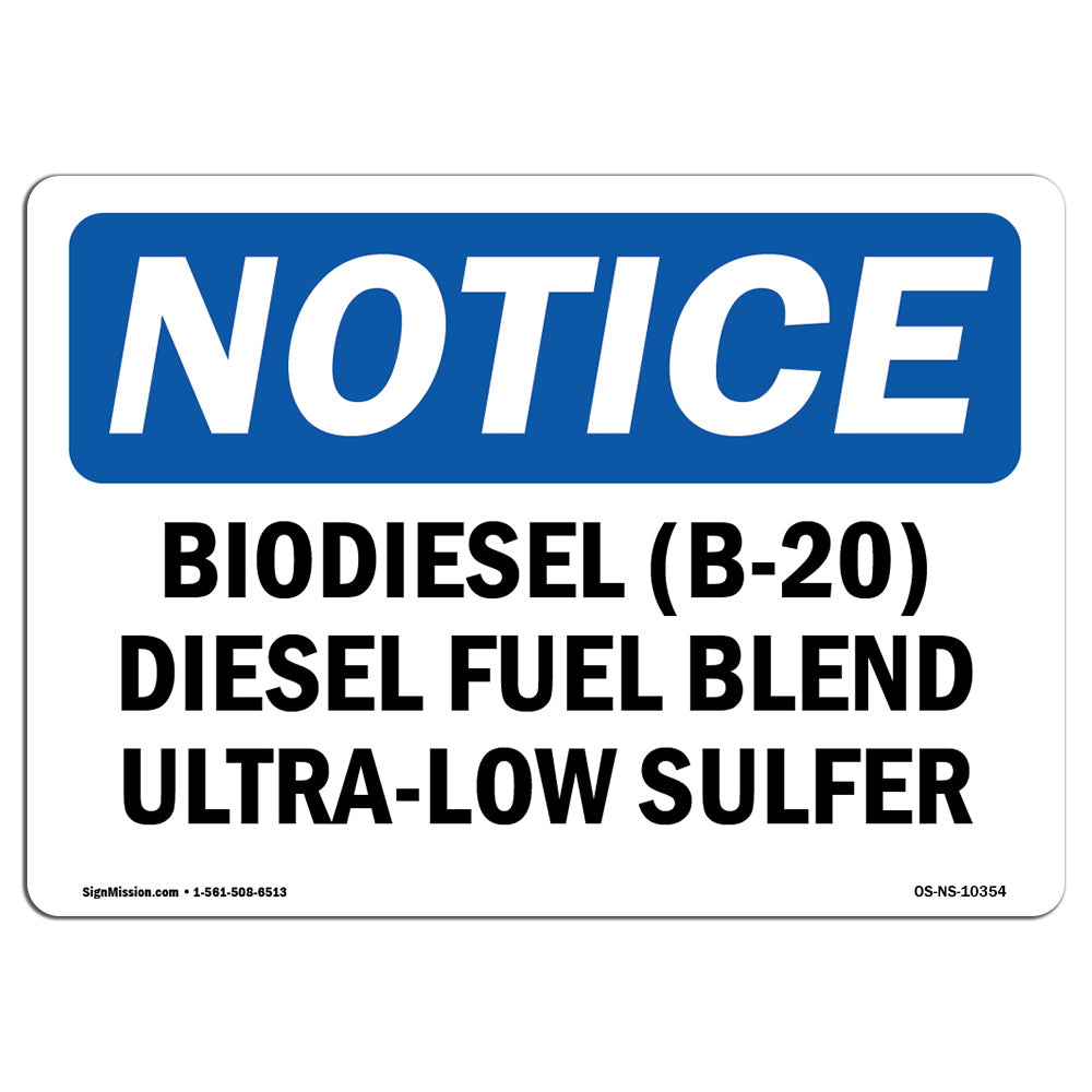 Biodiesel (B-20) Diesel Fuel Blend