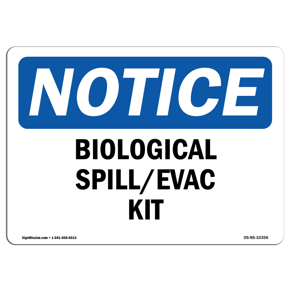 Biological Spill Evac Kit