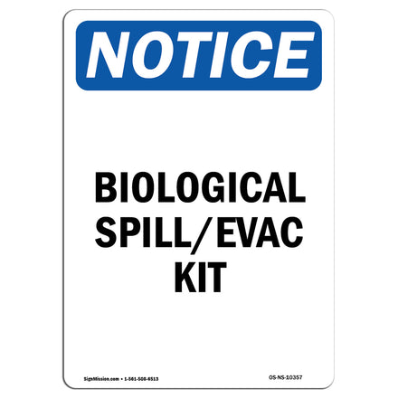 Biological Spill Evac Kit