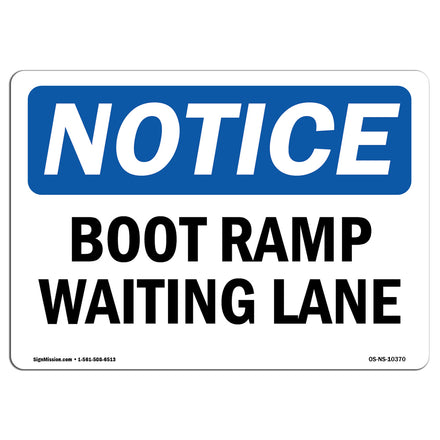 Boat Ramp Waiting Lane