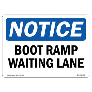 Boat Ramp Waiting Lane