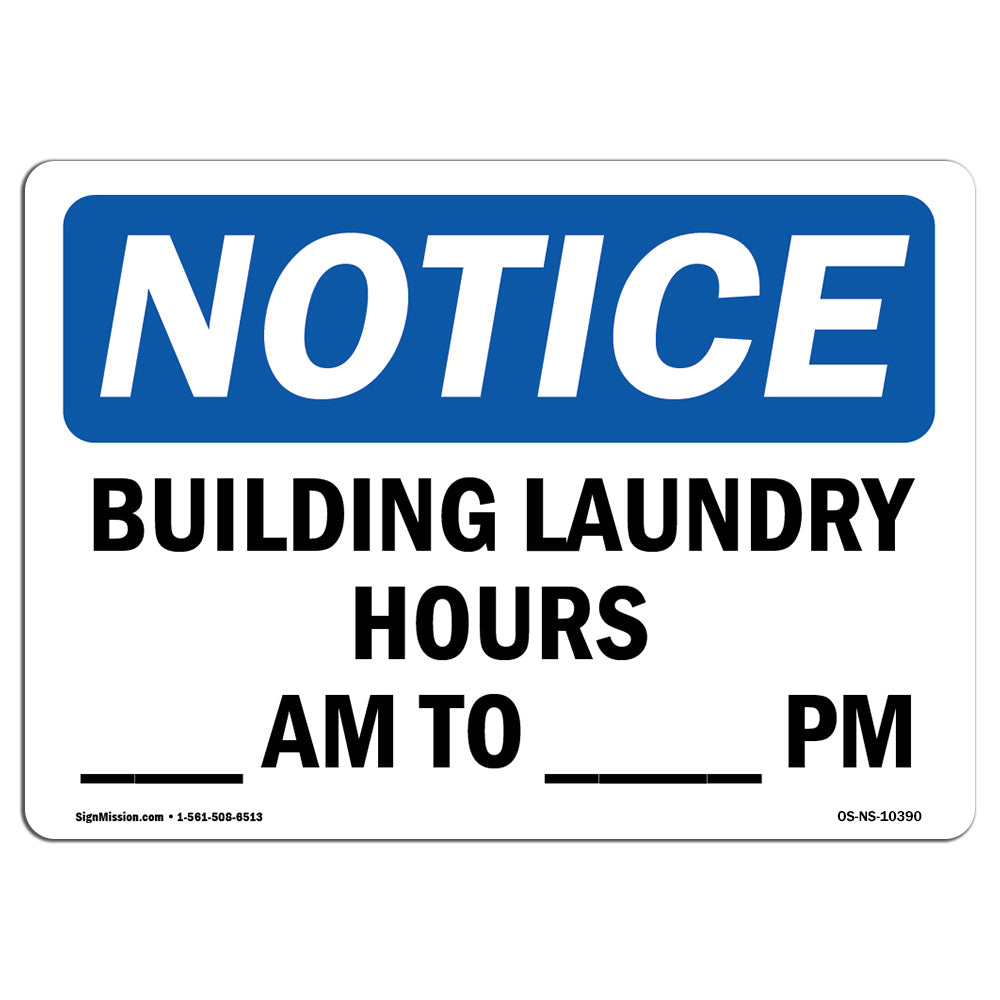 Building Laundry Hours ____ Am