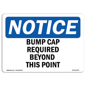 Bump Caps Required Beyond This Point