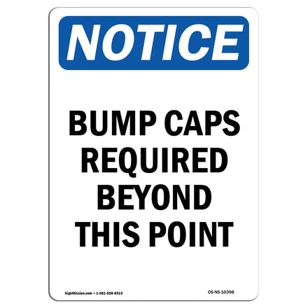 Bump Caps Required Beyond This Point