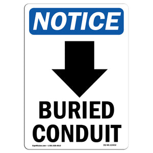 Buried Conduit [Down Arrow]