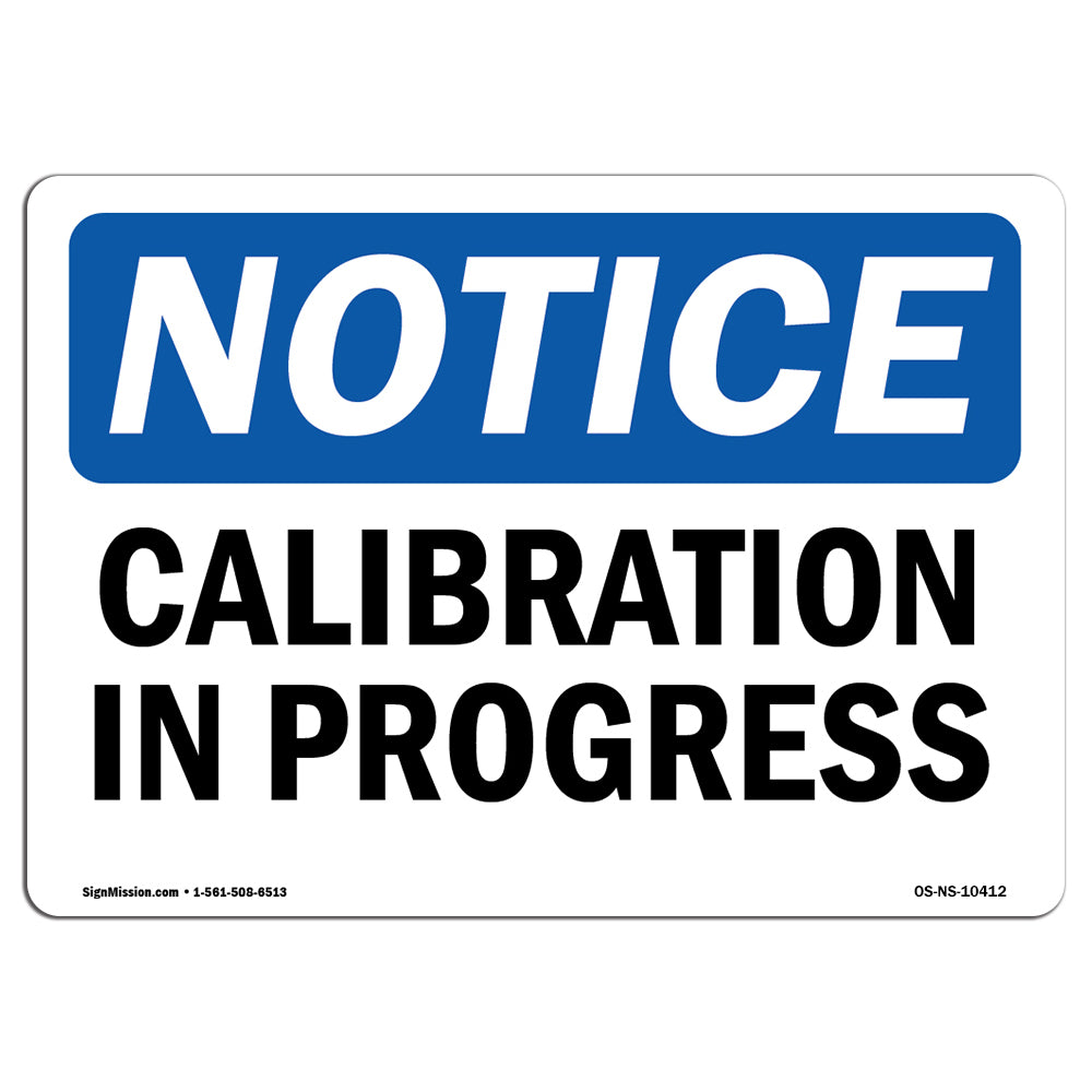 Calibration In Progress