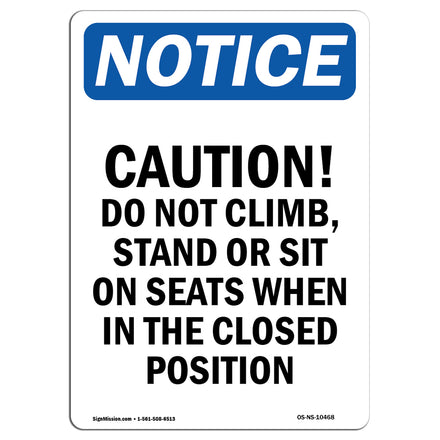 Caution Do Not Climb, Stand Or