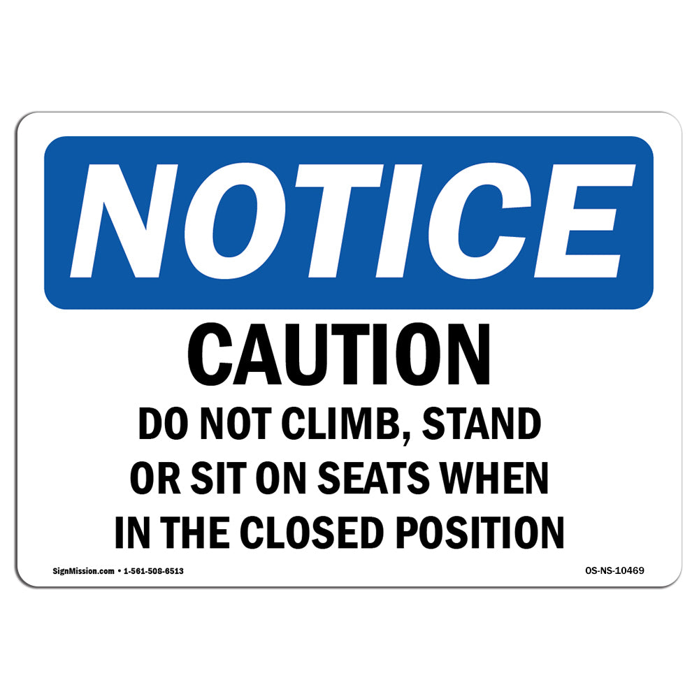 Caution Do Not Climb, Stand Or