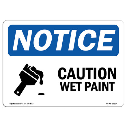 Caution Wet Paint