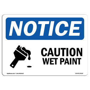 Caution Wet Paint