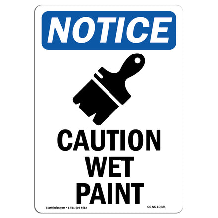 Caution Wet Paint