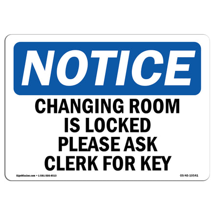 Changing Room Is Locked Please Ask Clerk For Key