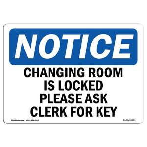 Changing Room Is Locked Please Ask Clerk For Key