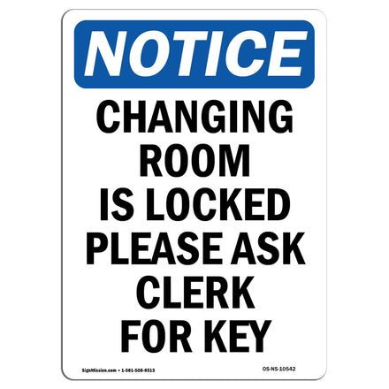 Changing Room Is Locked Please Ask Clerk For Key