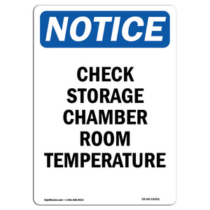 Check Storage Chamber Room Temperature