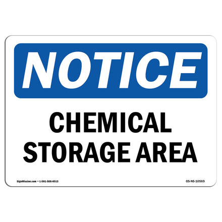 Chemical Storage Area Sign