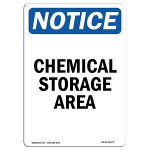 Chemical Storage Area Sign