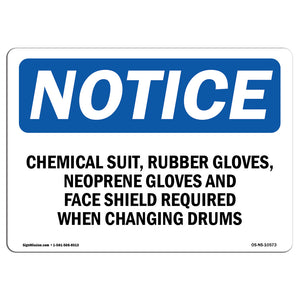 Chemical Suit, Rubber Gloves, Neoprene Gloves