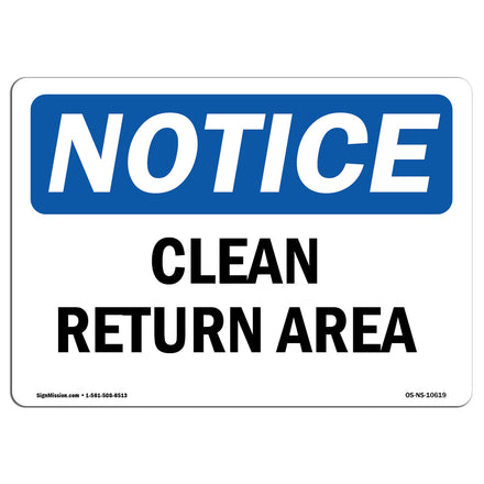 Clean Return Area