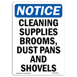 Cleaning Supplies Brooms, Dust Pans And Shovels