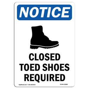 Closed Toed Shoes Required