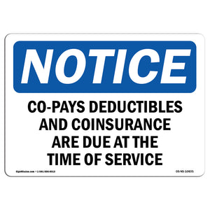 Co-Pays, Deductibles And Coinsurance Are