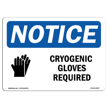 Cryogenic Gloves Required