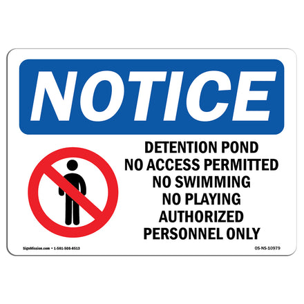 Detention Pond No Access Permitted