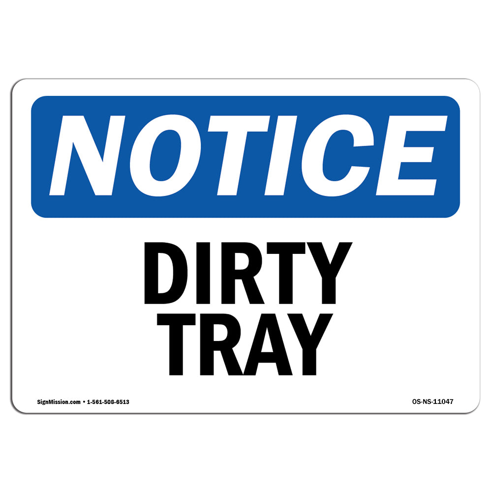 Dirty Tray